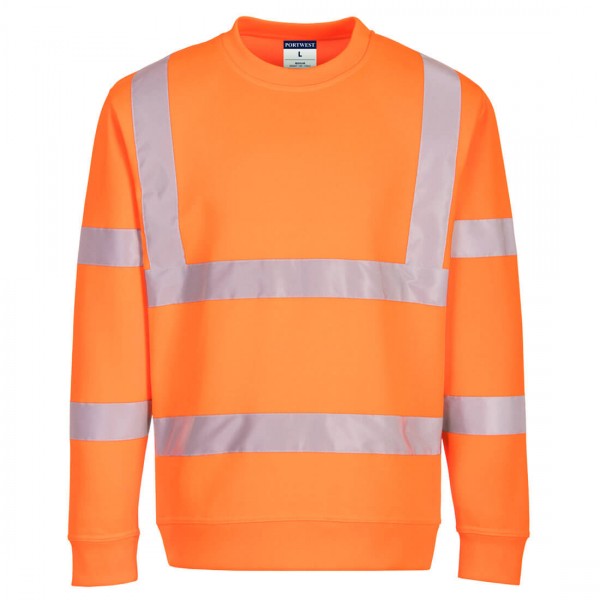Eco Hi-Vis Sweatshirt, EC13, Orange