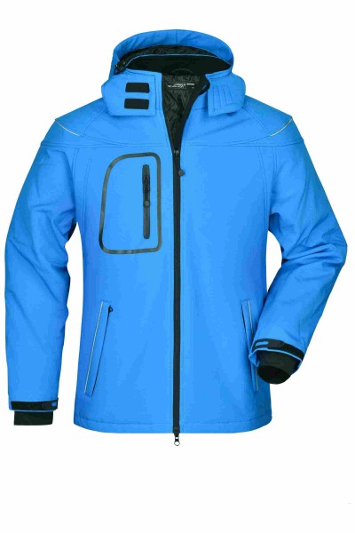 Men’s Winter Softshell Jacket JN1000, aqua