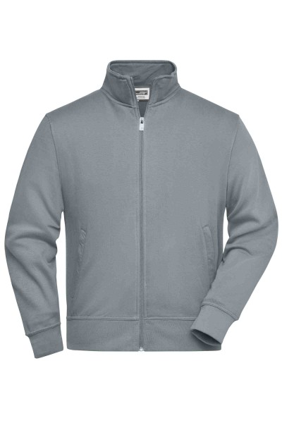 Workwear Sweat Jacket JN836, dark-grey