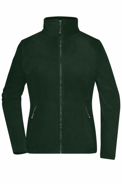 Ladies&#039; Fleece Jacket JN781, dark-green