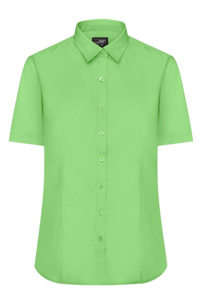 Ladies&#039; Shirt Shortsleeve Poplin JN679, lime-green