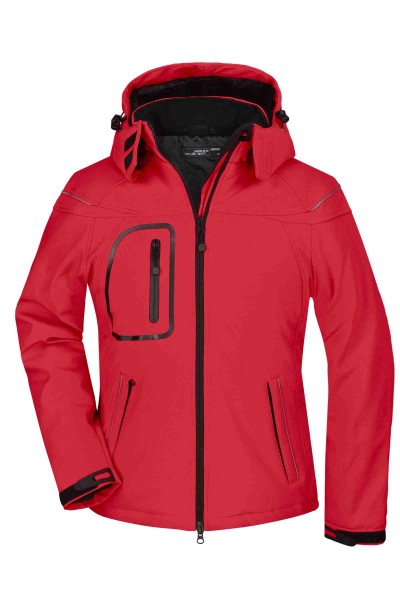 Ladies&#039; Winter Softshell Jacket JN1001, red