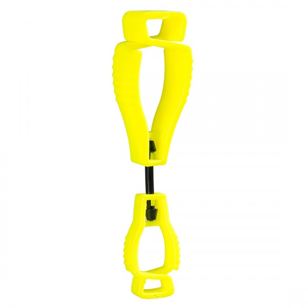 Metallfreier Handschuhclip Yellow, 40 Stk. (VE)