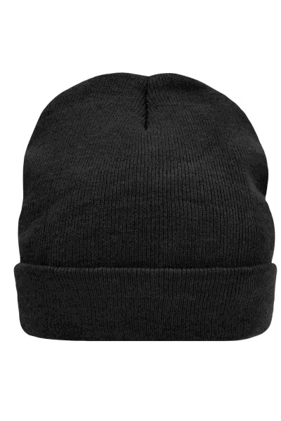 Knitted Cap Thinsulate™, Strickmütze, black, MB7551, one size