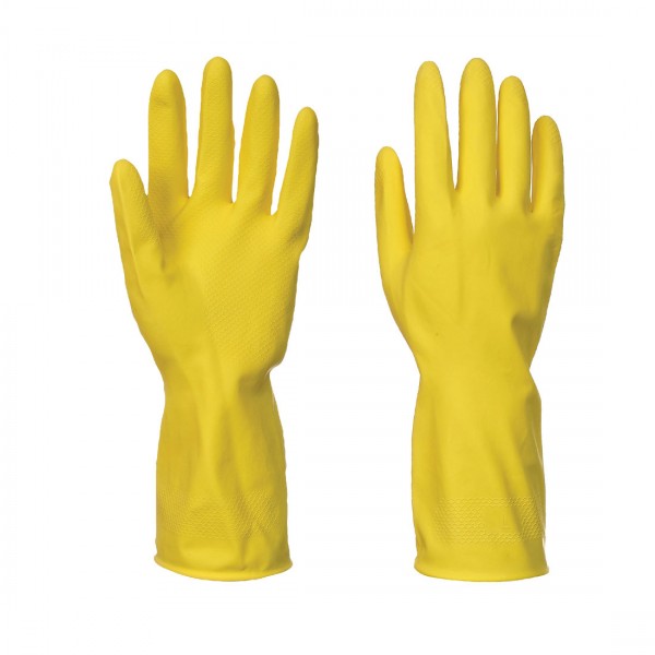 Haushalts Latex-Handschuh (240 Paar), A800, Gelb