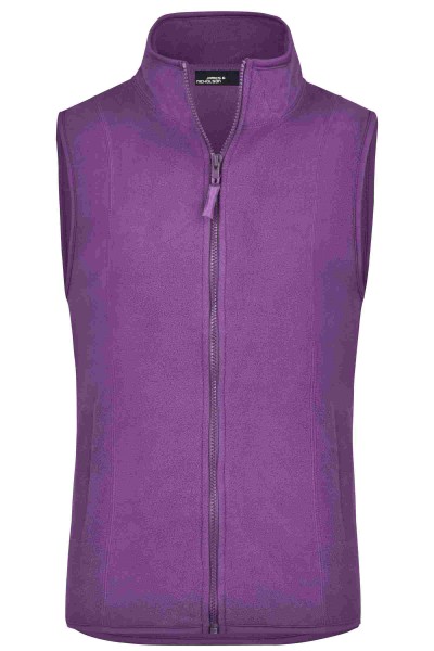 Girly Microfleece Vest JN048, purple