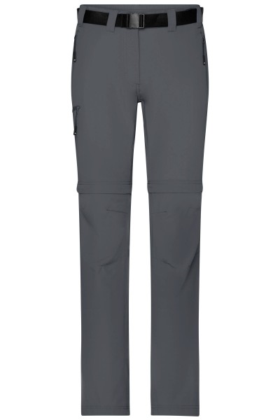 Ladies&#039; Zip-Off Trekking Pants JN1201, carbon