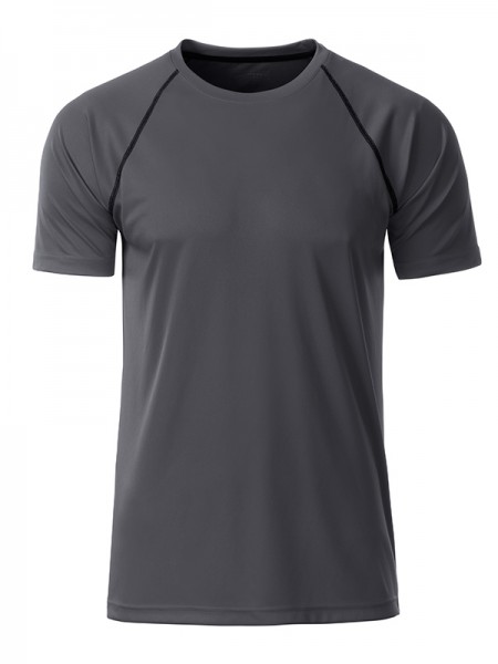 Men&#039;s Sports T-Shirt JN496, titan/black