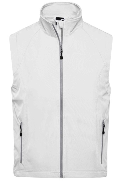 Men&#039;s Softshell Vest JN1022, off-white