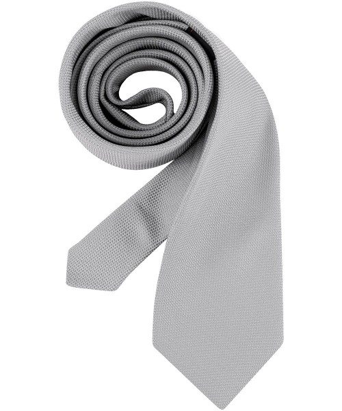 Krawatte silbergrau