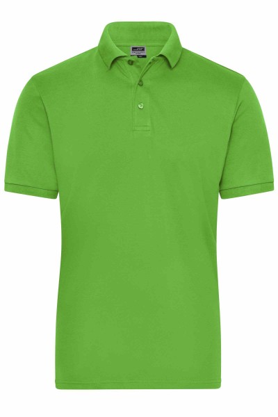 Men&#039;s BIO Stretch-Polo Work - SOLID - JN1806, lime-green