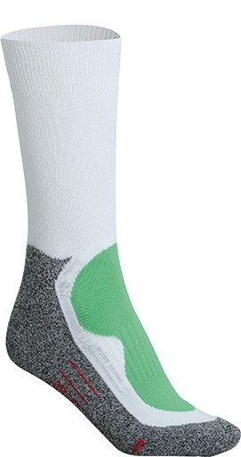 Sport Socks JN211, white/green
