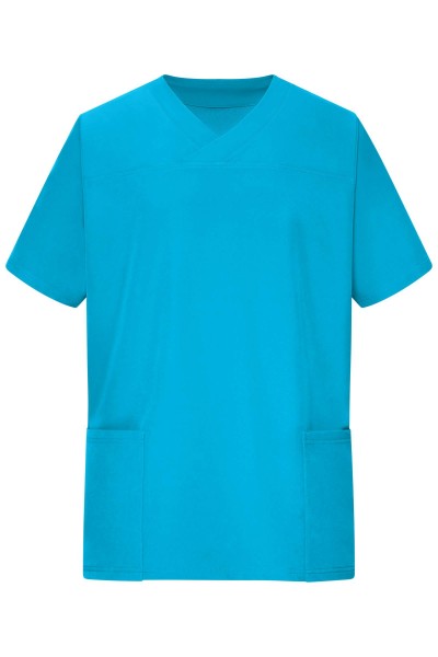 Men&#039;s Stretch-Kasack, turquoise