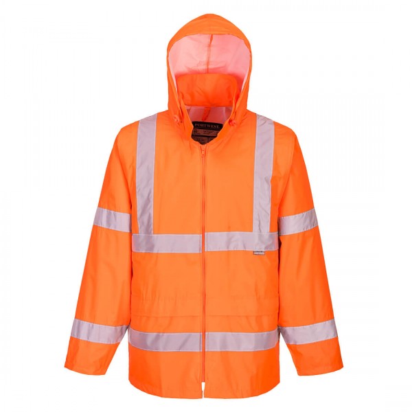 Warnschutz-Regenjacke, H440, Orange