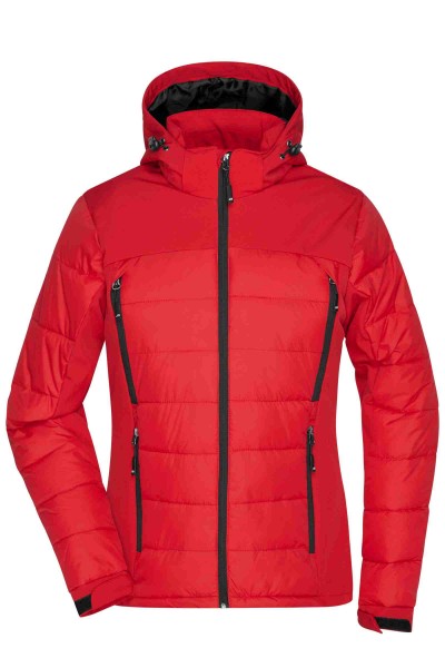 Ladies&#039; Outdoor Hybrid Jacket JN1049, red