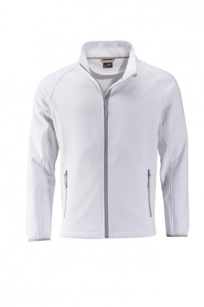 Men&#039;s Promo Softshell Jacket JN1130, white/white