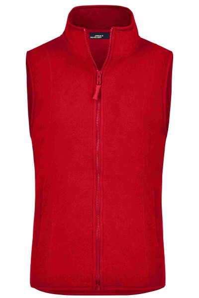 Girly Microfleece Vest JN048, red