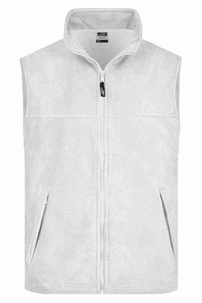 Fleece Vest JN045, white