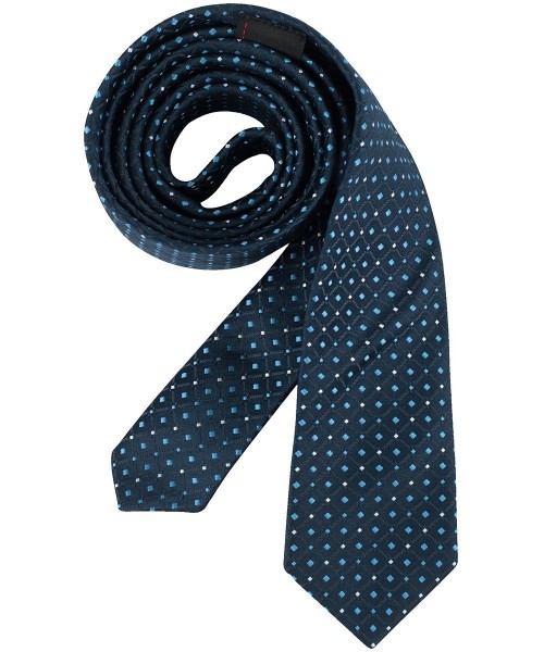 Krawatte Slimline, marine/bleu