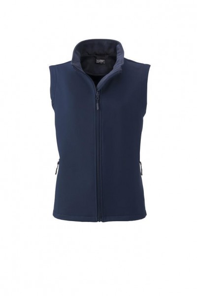 Ladies&#039; Promo Softshell Vest JN1127, navy/navy
