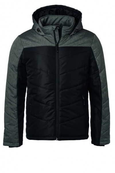 Men&#039;s Winter Jacket JN1134, black/anthracite-melange