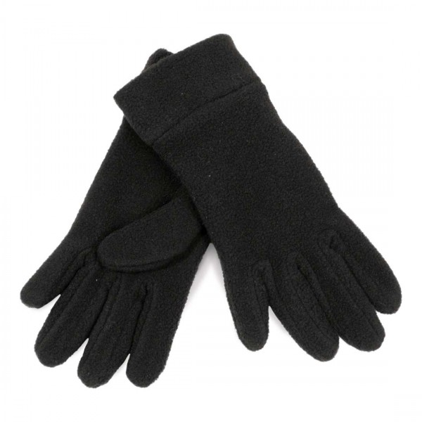 Fleece-Handschuhe für Kinder KP882, Black