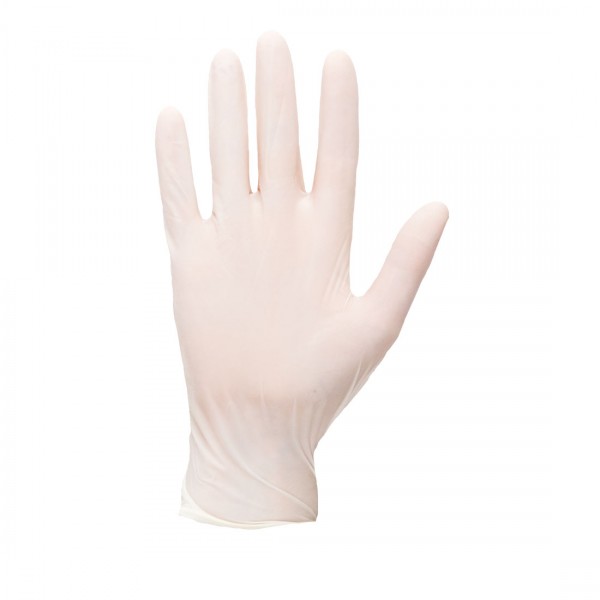 Latex-Einweghandschuh, puderfrei, A915, Weiß