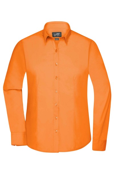 Ladies&#039; Shirt Longsleeve Poplin JN677, orange