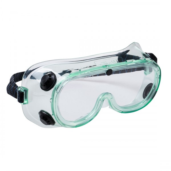 Portwest Chemikalien Schutzbrille, PS21, Clear