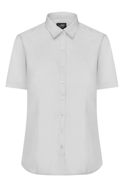 Ladies&#039; Shirt Shortsleeve Poplin JN679, light-grey