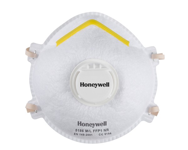 Honeywell 5186 FFP1 Atemschutzmaske mit AVT, Box mit 20 Stk.