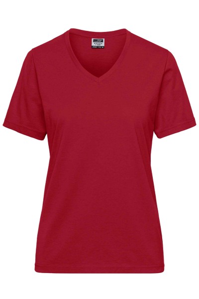 Ladies&#039; BIO Workwear T-Shirt JN1807, red