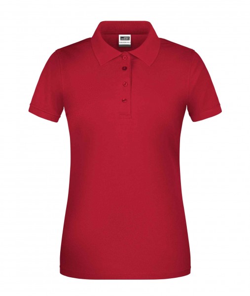 Ladies&#039; BIO Workwear Polo JN873, red