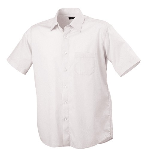 Men's Shirt Classic Fit Short, Hemden/Blusen, white