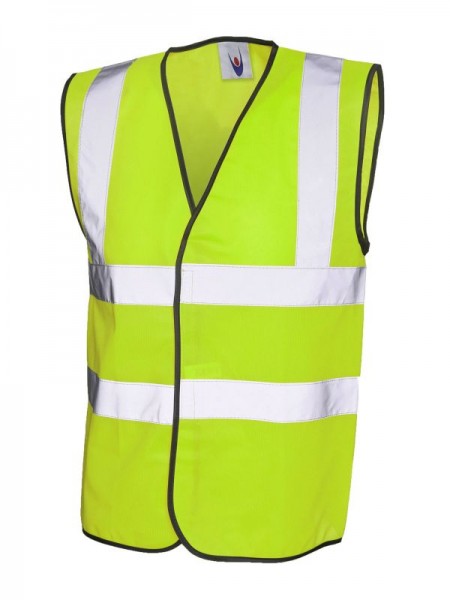 Sleeveless Safety Waist Coat UC801 Yellow