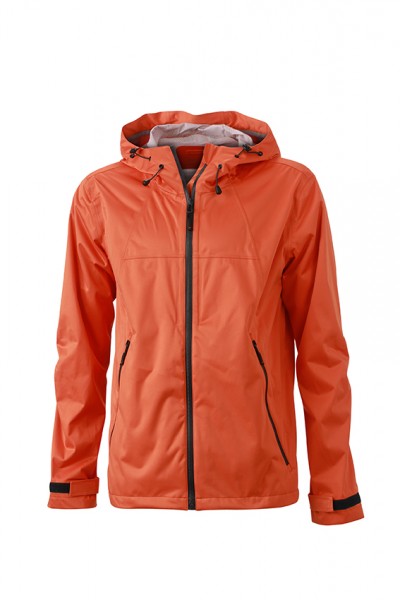 Men&#039;s Outdoor Jacket JN1098, dark-orange/iron-grey