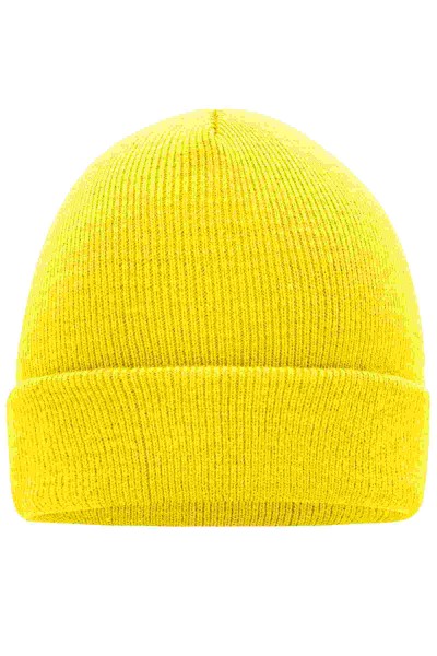 Knitted Cap, yellow, MB7500, one size