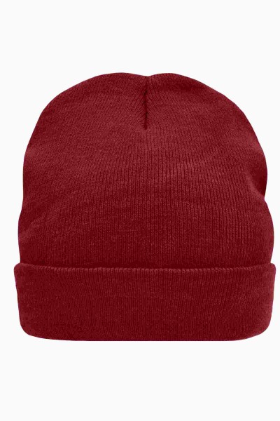 Knitted Cap Thinsulate™, burgundy, MB7551, one size