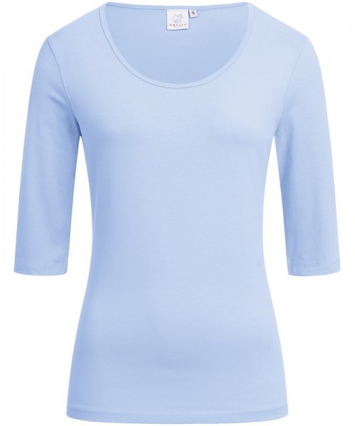 D-Shirt Rundhals 1/2 RF, bleu