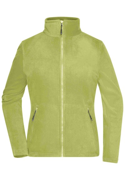 Ladies&#039; Fleece Jacket JN781, lime-green