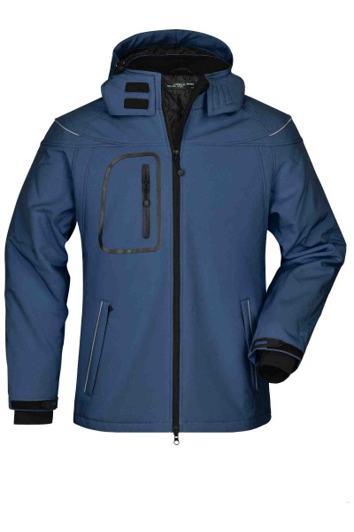 Men’s Winter Softshell Jacket JN1000, navy