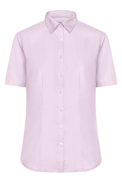 Ladies&#039; Shirt Shortsleeve Micro-Twill JN683, light-pink