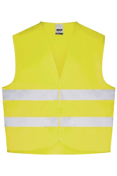 Safety Vest JN200, fluorescent-yellow