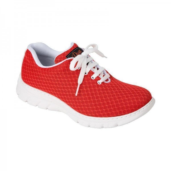 Blüchersneaker Calpe, Sneaker, rot, CE Zertifiziert, EN-ISO-20347. Sicherheitslevel SRC+O1+FO