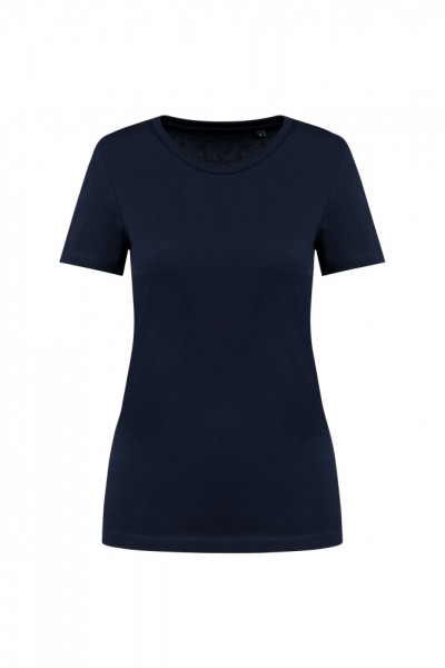 Supima® Damen-T-Shirt mit Rundhals ausschnitt und kurzen Ärmeln PK301, Deep Navy