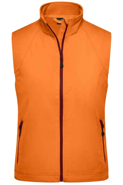 Ladies&#039; Softshell Vest JN1023, orange