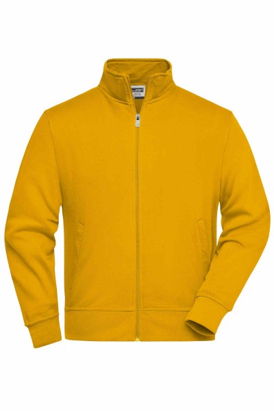 Workwear Sweat Jacket JN836, gold-yellow