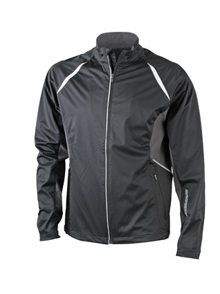 Men's Sports Jacket Windproof, Jacken, black/carbon