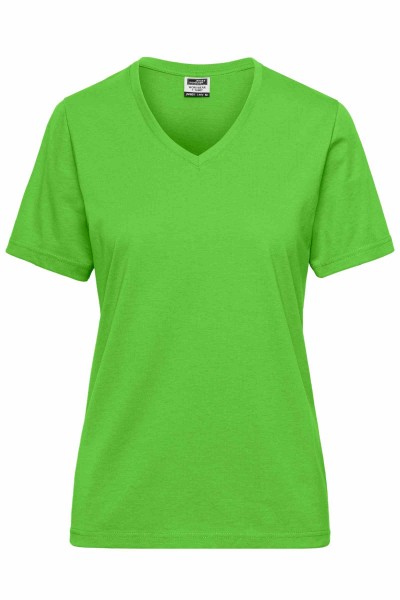 Ladies&#039; BIO Workwear T-Shirt JN1807, lime-green