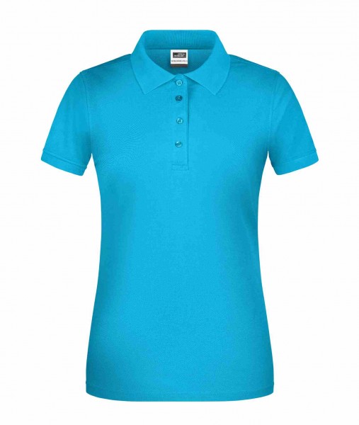 Ladies&#039; BIO Workwear Polo JN873, turquoise